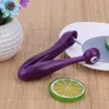 Mutfak Gadgets Dilimleme Kesici Yardımcı Bebek Foocherry Pittd Araçları Kiraz Domates Dilimleme Çok Fonksiyonlu Meyve Sebze Kesici RRD6875