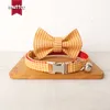 MUTTCO vente au détail adorables colliers de chat personnalisés auto-conception récolte PLAID collier fait main 2 tailles UCC1041513628