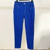 Jeans a figura intera slim casual per pantaloni a matita in denim eleganti a vita alta da donna Abiti estivi moda donna 210521