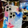 Fashion Graffiti Designer Phone Cases for iPhone 15 15pro 14 14pro 14plus 13 12 11 pro max Xs XR Xsmax Print Leather Cellphone Cover with Samsung S22 S23 ultra