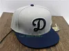 New 2021 Los Angeles Fitted Hats Letter D Men Women Hip Hop Baseball Caps Bone Closed Gorra Q0911