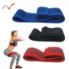 Antislip HIP Circle Loop Weerstand Bands Booty Elastische Oefeningsband voor Yoga Stretching Training Fitness Workout H1026