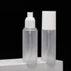 100ml Mini Ince Mist Sprey Şişeleri Taşınabilir Doldurulabilir Küçük Boş Plastik Seyahat Parfüm Kozmetik Konteynerler