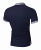 Golftennis Poloshirts Herren Kurzarm Revers T-Shirt Marke Sport Tops T-Shirts Patchwork Streetwear Trendy Jugend Studenten Sportbekleidung Slim Fit Topshirts Polos Kleidung