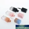 Flaskor 5ml Plast Lip Gloss Tube Tom Balm Container med svart / rosa DIY LipGloss Refillerbar smink