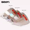 Negozio ufficiale BEON B-110B Moto PC materiale visiera specchio casco lente Adatto per b-108 b-110