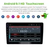 Araba DVD Multimedya Oyuncu Android 9 inç için 2005-Kia Optima Radyo HD Dokunmatik Ekran GPS Bluetooth USB Destek Carplay Ile