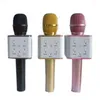 Karaoke Q7 Handheld Microphone Bluetooth Wireless KTV med högtalare Mic Microfono Portable Playera39A343819981