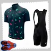 Pro Team Morvelo Fietsen Korte Mouwen Jersey (Bib) Shorts Sets Mens Zomer Ademend Road Fietskleding MTB Bike Outfits Sport Uniform Y210415104