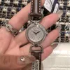 Babysbreath 나이트 시리즈 럭셔리 시계 Womens Watches 26mm 스위스 쿼츠 다이아몬드 다이얼 파인 스틸 케이스 이탈리아어 송아지 가죽 스트랩 손목 시계