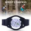 Tactical Wrist Compass Outdoor Camping Tool Survival Adventure Hiking Tourism Equipment Fishing Hunting Accessories Black Band