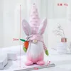 Paskalya Yüzü olmayan GNOME Tavşan Bebek El Yapımı Kullanımlık Ev Dekorasyon Yüzsüz Yaşlı Adam Bahar Asılı Bunny Süsler Çocuklar Hediye