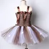 Tutu DrDeer Costumi per ragazze Natale DrCostumi di Halloween per bambini Renna Tulle DrCompleanno PrincClothes Marrone X05099145785