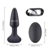 Yutong Vibration Butt Plugs Rotation Beads Vibrator Prostate Massage Wireless Remote Control Anal Plug Vuxen Toys For Man Woman2385