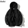BOLUBAO Winter Cowboy Jackets Men Fur Warm Thick Cotton Hooded Parkas Casual Fashion Warm Coats Male 211124