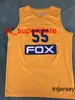 100% zszyty Pierre Jackson #55 Maccabi Fox Tel Aviv Euroleague Retro Basketball Jersey Mens Women Youth Młodzież Niestandardowe Nazwisko Koszulki XS-6XL