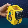 Kubki 2022 Pacman gry Ceramiczne kubek kawy 350ml trend para herbata mleka filiżanka domu śniadanie woda Gameboy urodziny prezent świąteczny