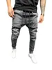 2021 Spadek / Zima Nowy Styl Europejskiej Amerykańska Męska Dżinsowa Tkanina Casual Sport Duże Pocket Spodnie Sznurek Dżinsy Mężczyźni X0621