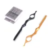 Hair Scissors Barber Kniv Skärning Razor Frisör Tunna Rakning Tunnare Trimming