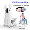 Senaste Body Slimming Machine Hiemt Emshaper Fitness Machines för muskelstimulator Formande bukskönhet Träning Butt Massage Emslim-enheter