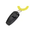 200 pcs/lot * Animal PET click trainer Dog Training Clicker Whistle Combination Trainer repeller Aid