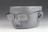 Designerskie okulary okulary przeciwsłoneczne dla kobiet kwadratowe okulary do odczytu złoto srebrne metalowe ramy stopy przezroczyste soczewki 54-18-140227L