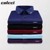 Camisas De Hombre Ricamo Colcci aramy Sergio K Camisa Slim Fit casual social print top Camicia uomo manica lunga 220222