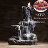 フレグランスランプ山脈川の滝の香炉噴水逆流香水検閲者ホルダーオフィスホームユニークな工芸品+ 20コーン