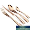 Jankng 24-PCS 304 Zestaw Flatware Ze Stali Nierdzewnej Blue Dingeware Steak Nóż Spoon Teaspoon Cutlery Tableware DropShipping1 Cena fabryczna Ekspert Design Quality