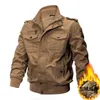 Manteau Parkas en duvet pour hommes, veste Slim lavée, militaire, grandes manches longues, outillage, résistant à l'usure, Phin22, printemps et automne