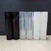 5G Cosmetische lege Chapstick Lip Gloss Lipstick Balsm Tube en Caps Container Zwart Wit Clear Color Daj344