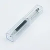 15.6*2.5cm Plastic Pens Cases For Crystal Ballpoint Gel Pen Office School Supplies Business Gift Holder