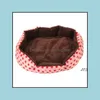 Other Dog Supplies Pet Home & Garden Nice-Looking Dot Pattern Octagonal Flannelette / Cotton Bed S Gwf11503 Drop Delivery 2021 Myja9