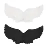 Rolig husdjur Halloween Feather Wings Pet Halloween Costume Cosplay Angel Devil Wing for Dog Cat Black White Pet Clothes H09104196714