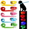 Obroże dla psów Smycze Regulowane LED Collar Light USB Miga zaświecające bezpieczeństwo dla zwierząt domowych odpowiedni dla małych psów i kotów