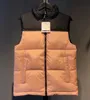 Heren vest waistcoat mannen ontwerpen winter naar beneden vesten bodywarmer waistcoats mans jas puffer outdoor warme mouwloze veerparka outswear