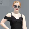 Spring Summer Women Long Jumpsuits Black Bandage Pants Elegant Sexy Ladies Bodysuit Beading Sleeveless Party Clothes 210515