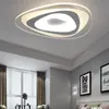 Ultrathin yta monterad modern LED takljus för vardagsrum sovrum Lusstres de Sala akryl taklampor