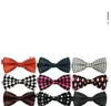 2021 Nieuwe heren bowties heren banden heren strikjes mannen strikje pure kleur bowtie ster check polka dot strepen