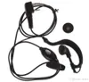 2 PIN Earpiece Headset PTT with Microphone Walkie Talkie Ear Hook Interphone Earphone for BAOFENG UV5R Plus BF-888S UM