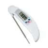 Digitale opvouwbare thermometer Voedsel BBQ Temperatuurinstrumenten Vleesoven Oven Vouwen Keukenthermometer voor Koken Water Olie Grill Tools