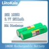 LiitoKala nowa oryginalna bateria 3.7v 18650 2500mAh 25R akumulatory litowe ciągłe rozładowanie 30A do elektronarzędzi dronów