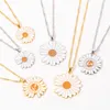 Naszyjniki wisiorek Trendy Daisy Choker Kobiety Urok CollariWelry Koreański Japonia Ins Romantic Fashion