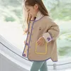 재킷 2021 가을 겨울 양면 어린이 재킷 귀여운 동물 유아용 코트 아기 소년 소녀 옷 의류