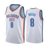 Drucken Basketball 9 Moses Brow Jersey 8 Austin Rivers 16 Ty Jerome 11 Tony Bradley Blau Orange Weiß Schwarz Größe S bis XXXL