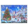 Puzzles de Noël en bois A3 Cadeaux DIY Creative Beautiful Unique Children Handmade Santa Claus Arts and Crafts Shape Puzzle Gift for Adults Kids Festival