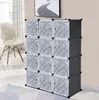 2022 Boxes & Bins Cube Storage 12-Cube Closet Shelves Organizer DIY Cabinet with Door