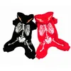 5 taille vêtements pour chiens squelette de dinosaure lumineux vêtements pour animaux de compagnie chien costume d'Halloween fournitures 2 couleurs T2I52412