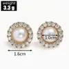 S2248 Bohemian Fashion Jewelry Faux Pearl Ear Clip Women's Elegant Zircon Earcuff Earring Earclip Earrings