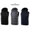 Men Electric Heated Heating Hooded Vest Cloth Jacket USB Thermal Warm Warmer Pad Clothing Clothes Outdoor T-Shirts